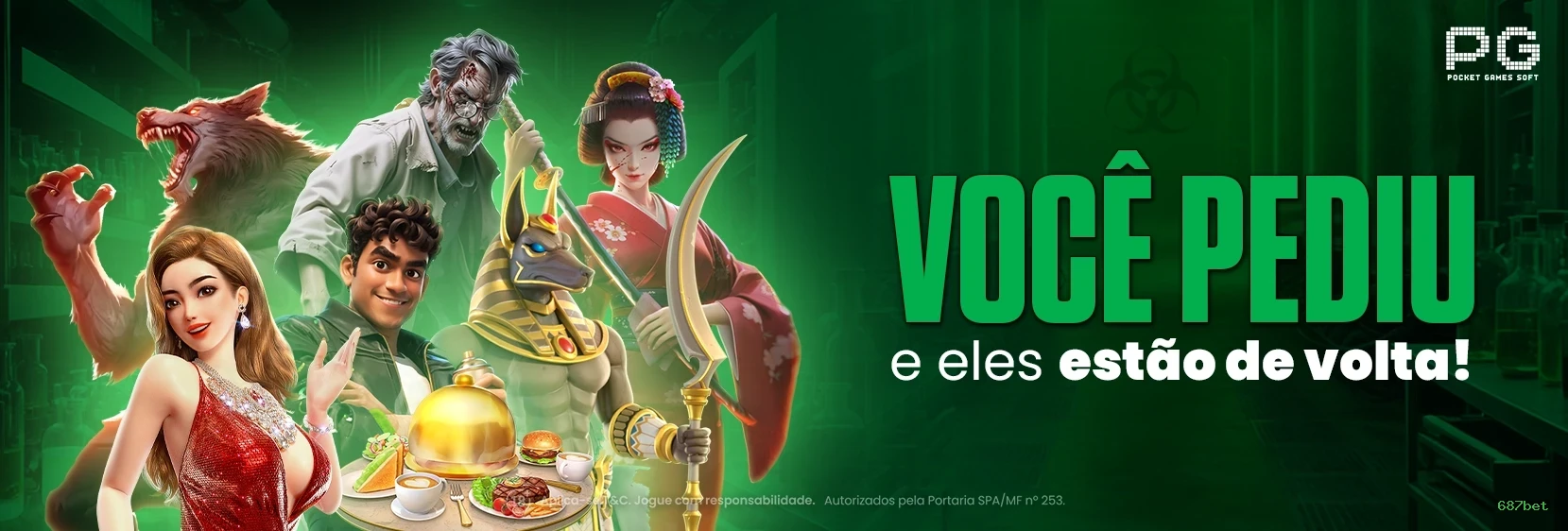 Imagem promocional das apostas esportivas da 687bet